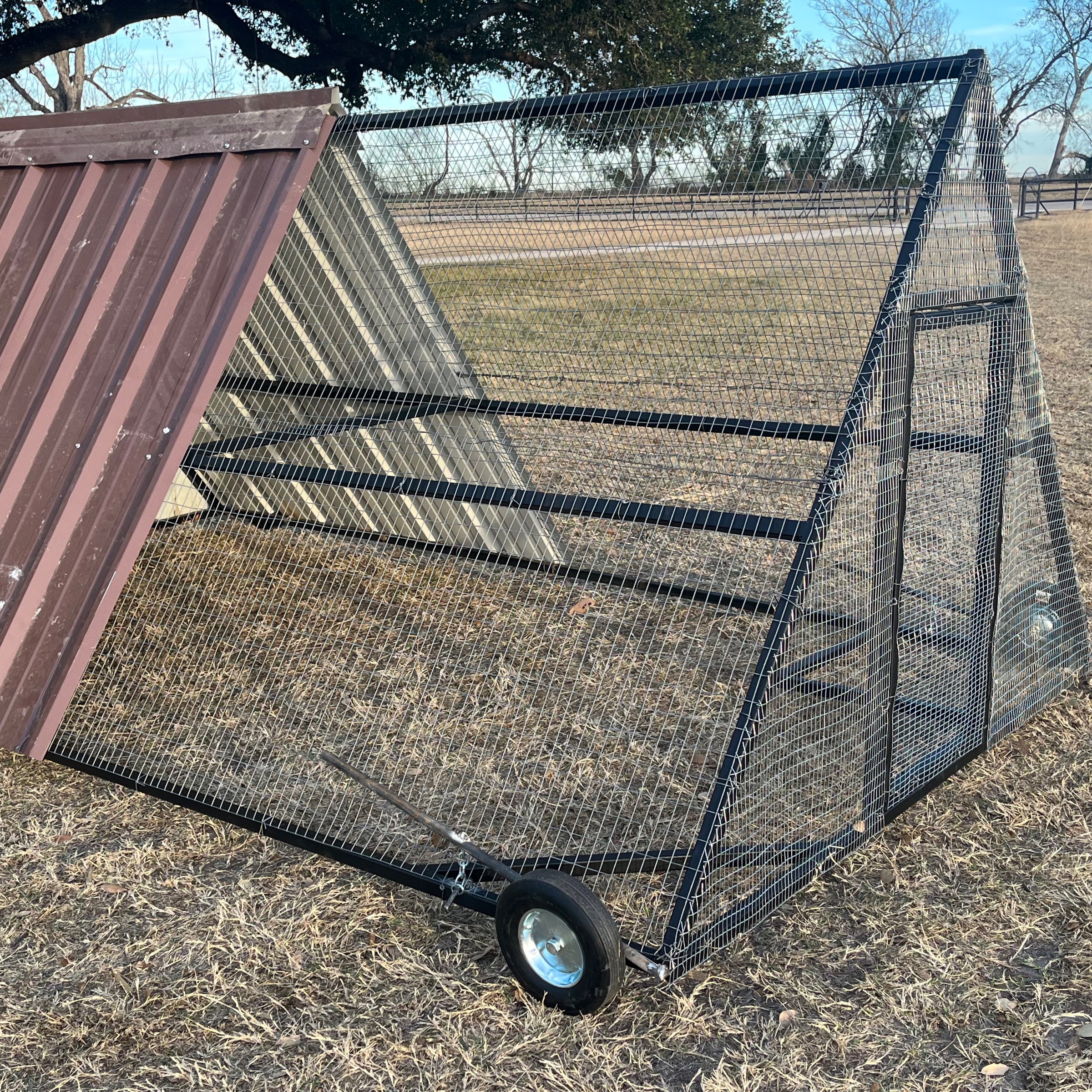 All-Steel Portable Chicken Coop | Southwest Farms, image size:2400x2400